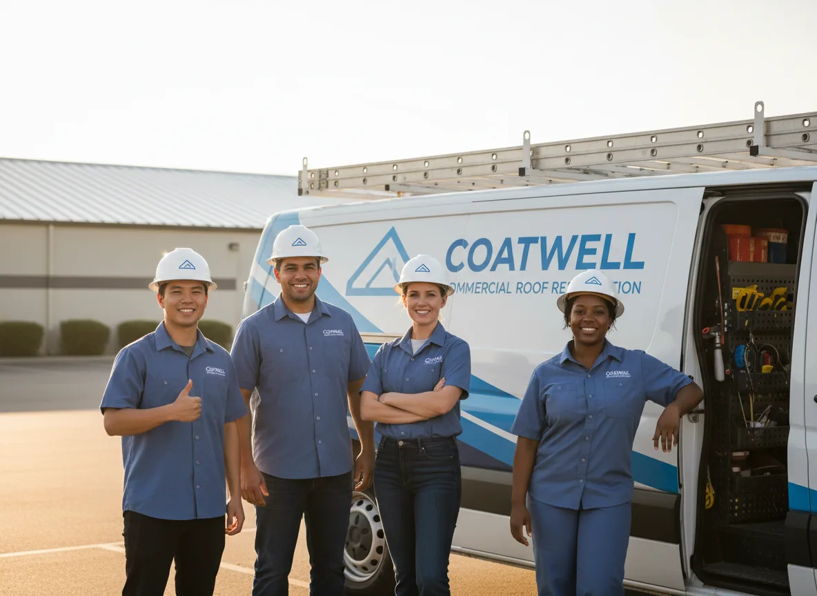 Commercial roof coating company in Milan, KS